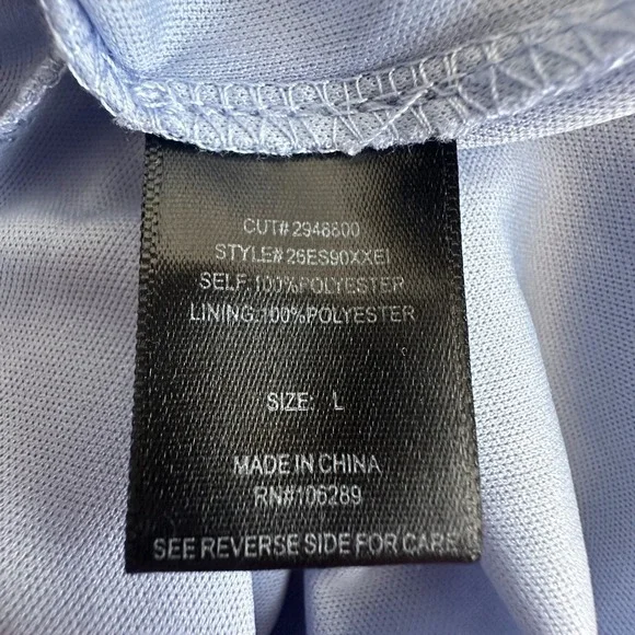 Trixxi Milkmaid Tiered Maxi Dress L Blue Floral Tie Strap Smocked Ruffle Peasant - Picture 9 of 13